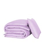 De Witte Lietaer dekbedovertrekset Olivia lila (uni) 200 TC, vanaf
