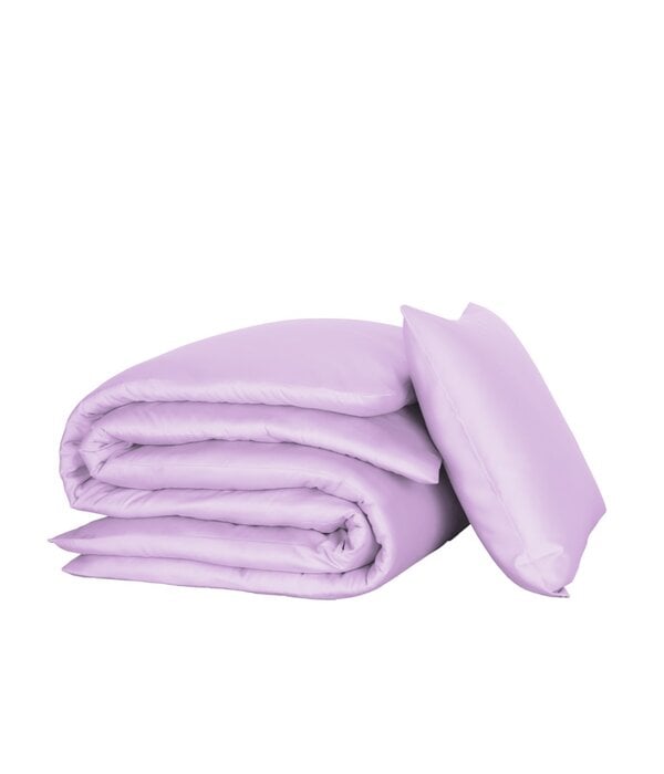 De Witte Lietaer dekbedovertrekset Olivia lila (uni) 200 TC, vanaf