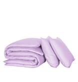 De Witte Lietaer dekbedovertrekset Olivia lila (uni) 200 TC, vanaf