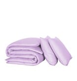 De Witte Lietaer dekbedovertrekset Olivia lila (uni) 200 TC, vanaf