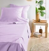De Witte Lietaer lakenset Olivia lila 200 TC, vanaf
