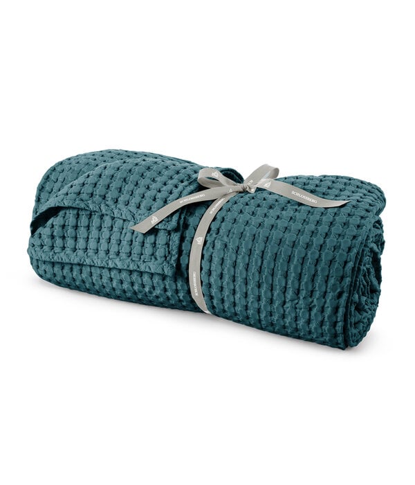 Schlossberg Stay teal plaid