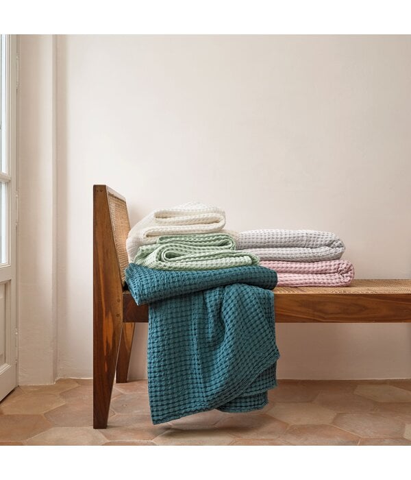 Schlossberg Stay teal plaid