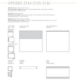 Mirabel Slabbinck Apsara 600TC, gekamd katoen satijn, Belladonna stof