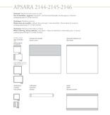 Mirabel Slabbinck Apsara 600TC, gekamd katoen satijn, Belladonna stof