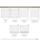 Mirabel Slabbinck Apsara 600TC, gekamd katoen satijn, Belladonna stof