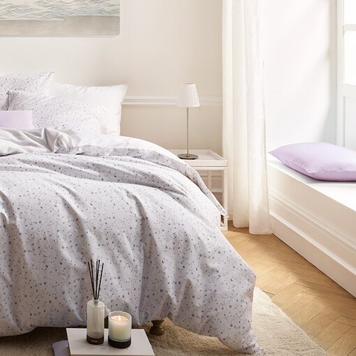 De Witte Lietaer dekbedovertrekset Lilia porcelain 180TC, vanaf