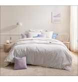 De Witte Lietaer dekbedovertrekset Lola sky blue lila 180TC