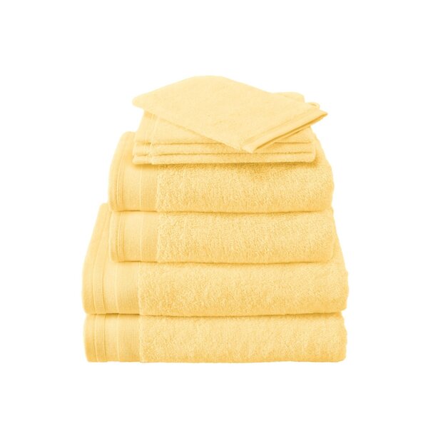 zachtgele handdoekenlijn Excellence butter yellow, vanaf