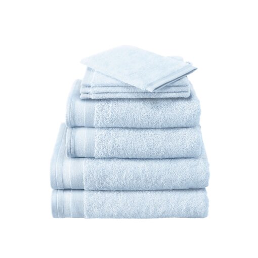 De Witte Lietaer zacht blauwe handdoekenlijn Excellence powder blue, vanaf