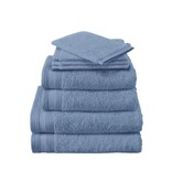 De Witte Lietaer blauwe handdoekenlijn Excellence Santorini blue