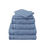 De Witte Lietaer blauwe handdoekenlijn Excellence Santorini blue