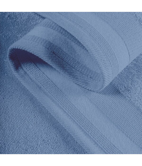 De Witte Lietaer blauwe handdoekenlijn Excellence Santorini blue
