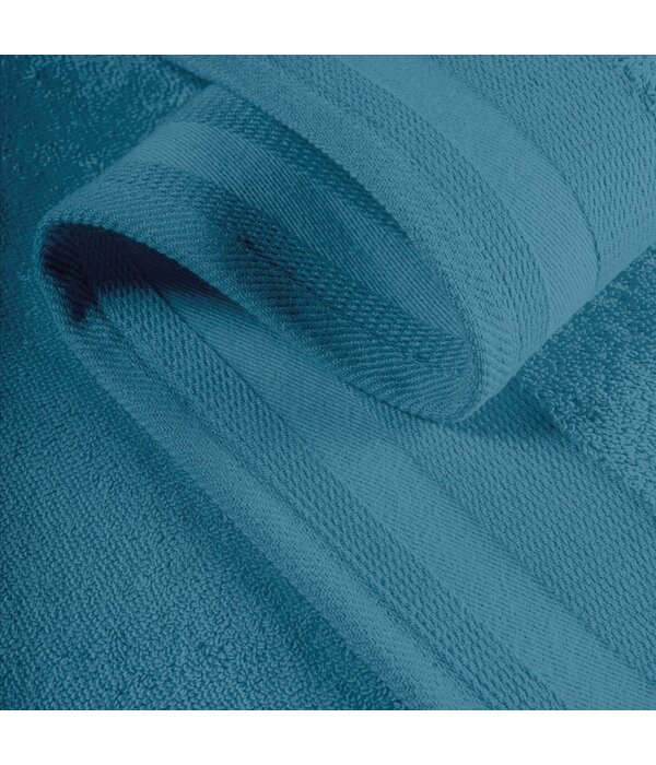 De Witte Lietaer blauwe handdoekenlijn Excellence capri blue