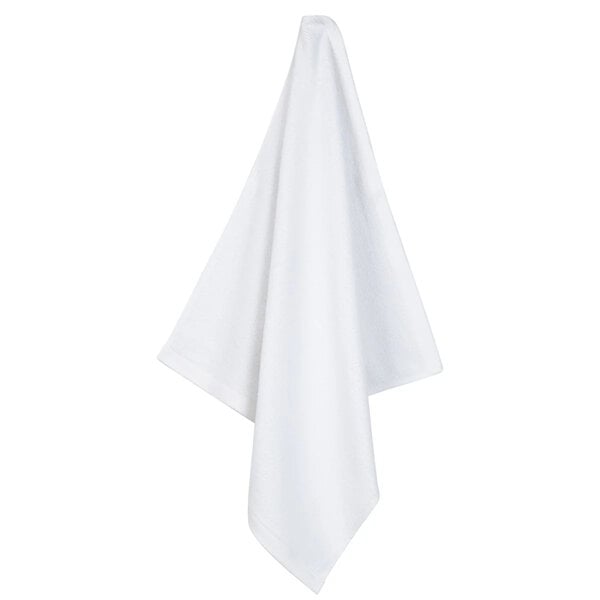 witte keukenhanddoek, 60x60 cm