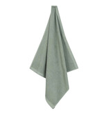 Jorzolino celadon / grijsgroene keukenhanddoek, 60x60 cm