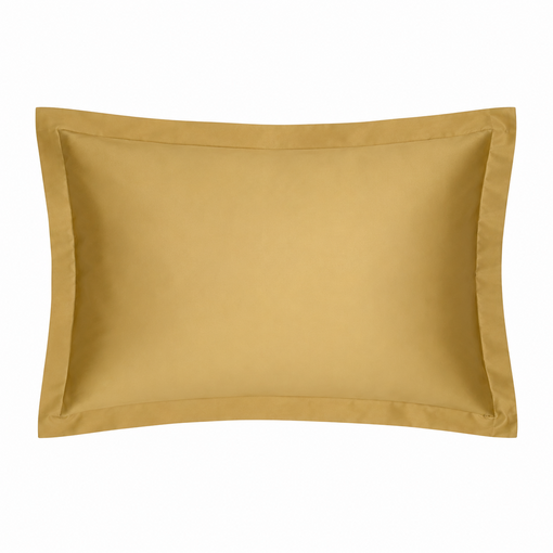 Bonnanotte gouden kussenslopen 60x70 cm York, katoen satijn 300TC