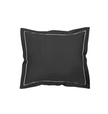 De Witte Lietaer donkergrijze kussenslopen met volants, Bumblebee dark grey