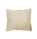 De Witte Lietaer zand kussenslopen met volants, Bumblebee beige sand