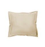 De Witte Lietaer zand kussenslopen met volants, Bumblebee beige sand
