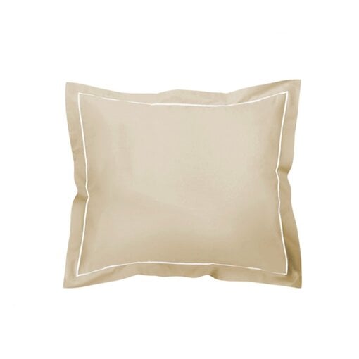De Witte Lietaer zand kussenslopen met volants, Bumblebee beige sand