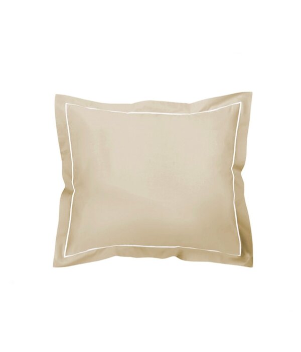 De Witte Lietaer zand kussenslopen met volants, Bumblebee beige sand