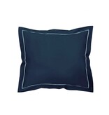 De Witte Lietaer donkerblauwe kussenslopen met volants, Bumblebee marine