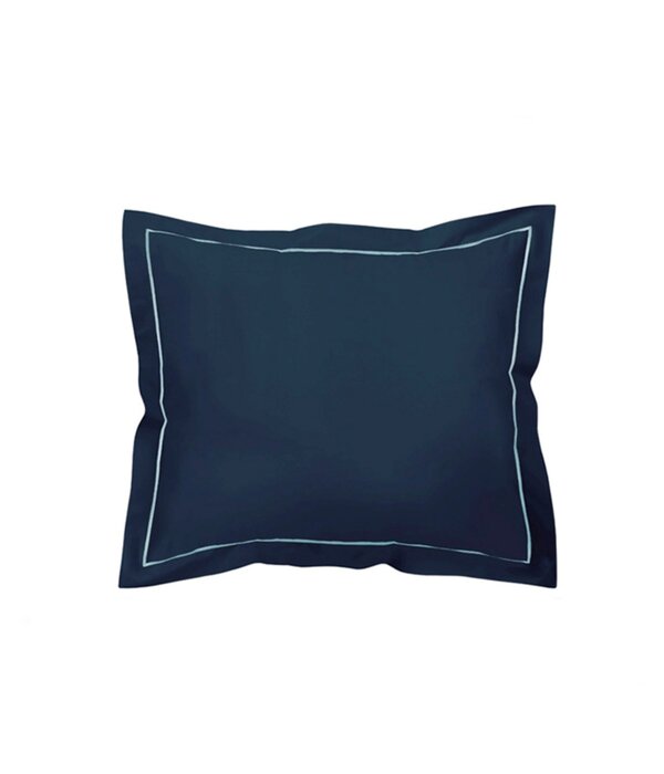 De Witte Lietaer donkerblauwe kussenslopen met volants, Bumblebee marine