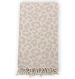 Lantara beige hamamdoek Panter