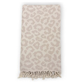 Lantara beige hamamdoek Panter