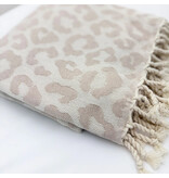 Lantara beige hamamdoek Panter