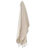 Lantara beige hamamdoek Cirkels