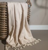 Lantara beige hamamdoek Cirkels