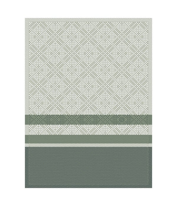 Le Jacquard Français theedoek Graphique green