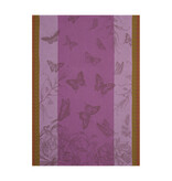 Le Jacquard Français theedoek Jardin des papillons iris