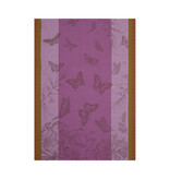 Le Jacquard Français theedoek Jardin des papillons iris