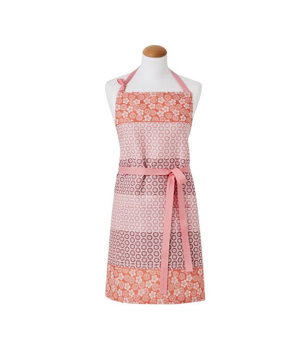 Le Jacquard Français keukenschort Wagara pink