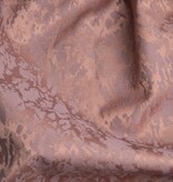 oud roze rond  tafellaken Marble rosenholz, doorsnede 170 cm