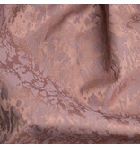 oud roze rond  tafellaken Marble rosenholz, doorsnede 170 cm