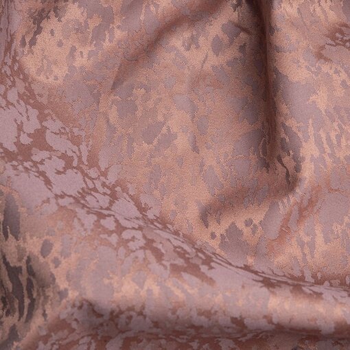 oud roze rond  tafellaken Marble rosenholz, Ø 170 cm