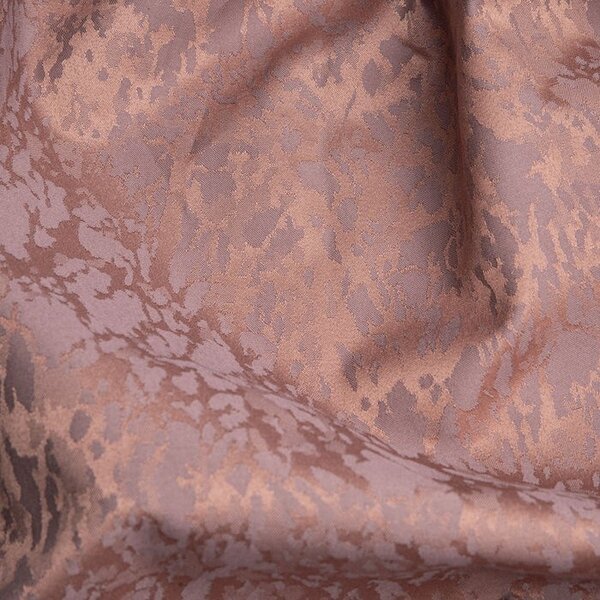 oud roze rond  tafellaken Marble rosenholz, Ø 170 cm
