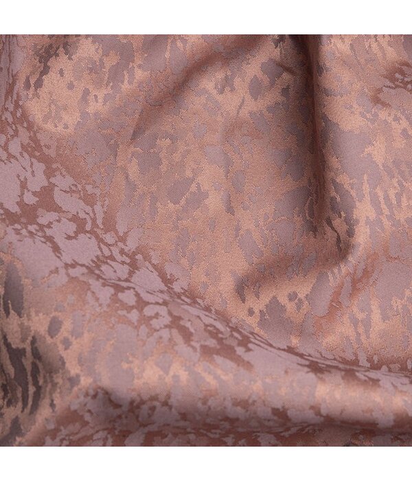 oud roze rond  tafellaken Marble rosenholz, doorsnede 170 cm
