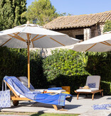 Le Jacquard Français Strandlaken Palmeraie blue