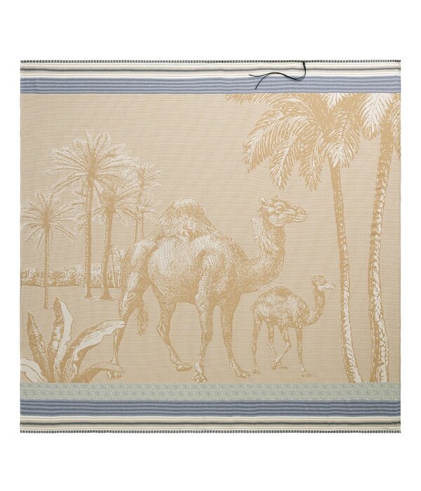 Le Jacquard Français strandlaken Dune beige 200x200 cm