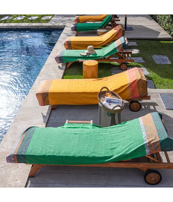 Le Jacquard Français strandlaken Carioca green