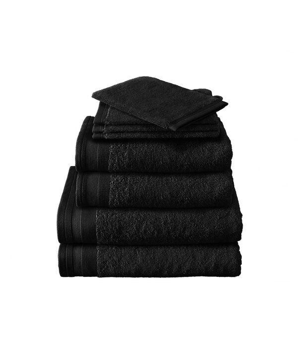 De Witte Lietaer handdoekenlijn Excellence black / zwart