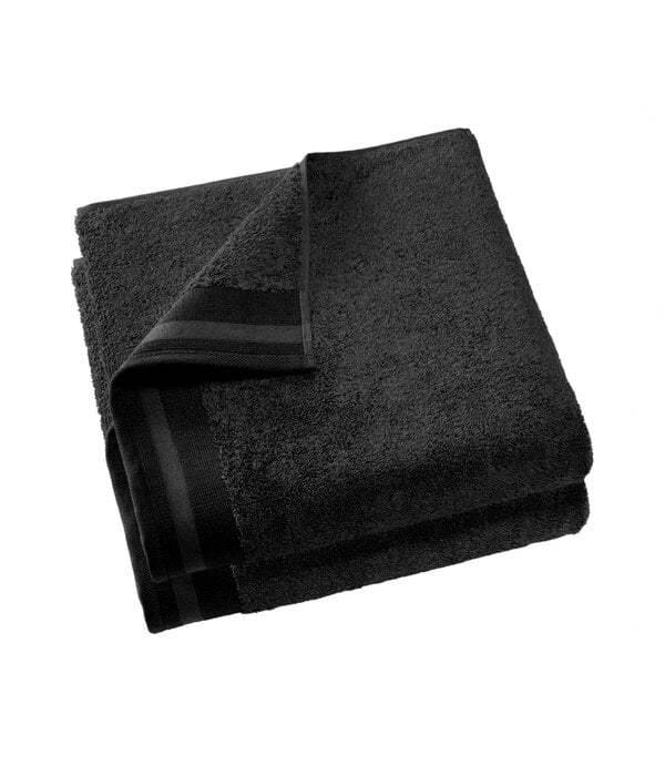 De Witte Lietaer donkergrijze keukenhanddoek Excellence 60x40 cm anthracite