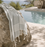 Lantara hamamdoek Provence light grey 100x200 cm