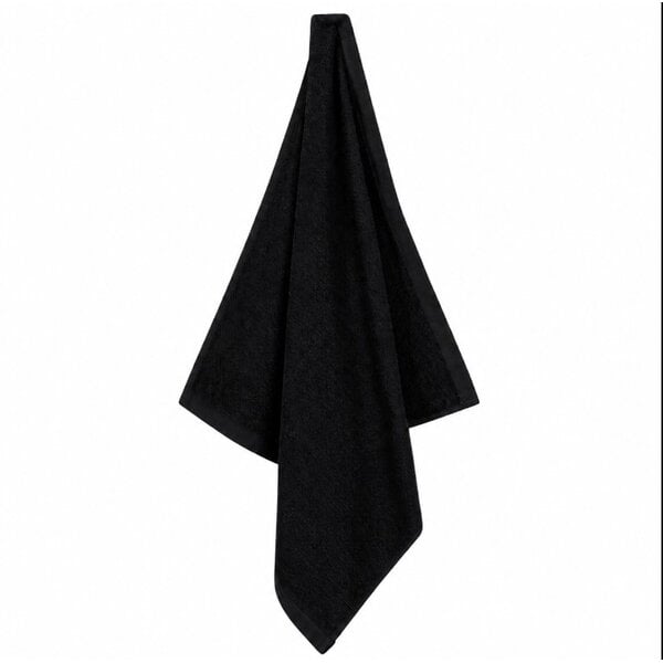 zwart keukenhanddoek, 60x60 cm