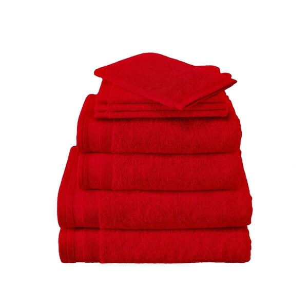 rode handdoekenlijn Excellence scarlett red, vanaf
